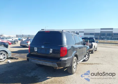 2004 Honda Pilot Ex-L from USA, damaged, VIN 2HKYF18694H575111